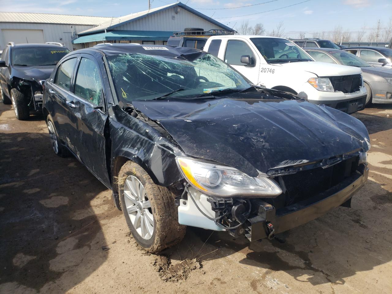 CHRYSLER 200 LIMITE 2014 with VIN 1C3CCBCG6EN198509 - Photo from auction