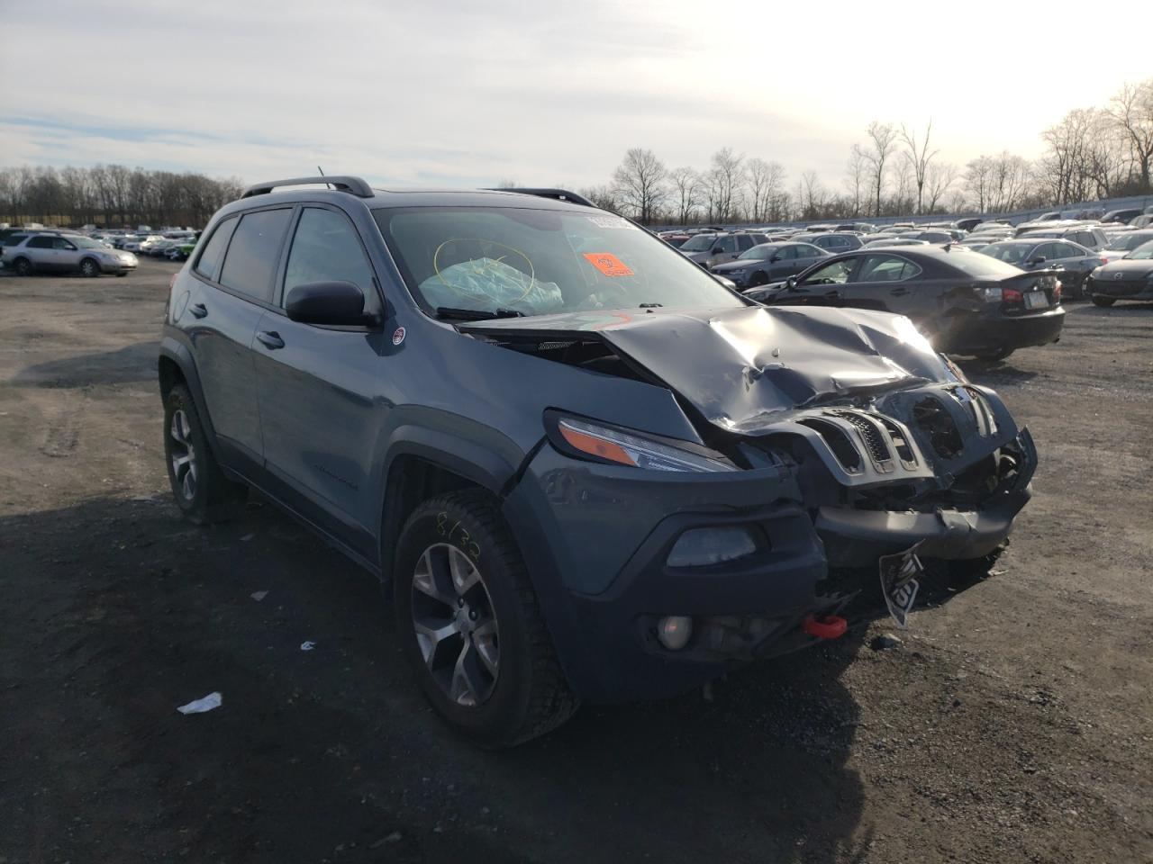 JEEP CHEROKEE T 2014 with VIN 1C4PJMBS4EW134810 - Photo from auction