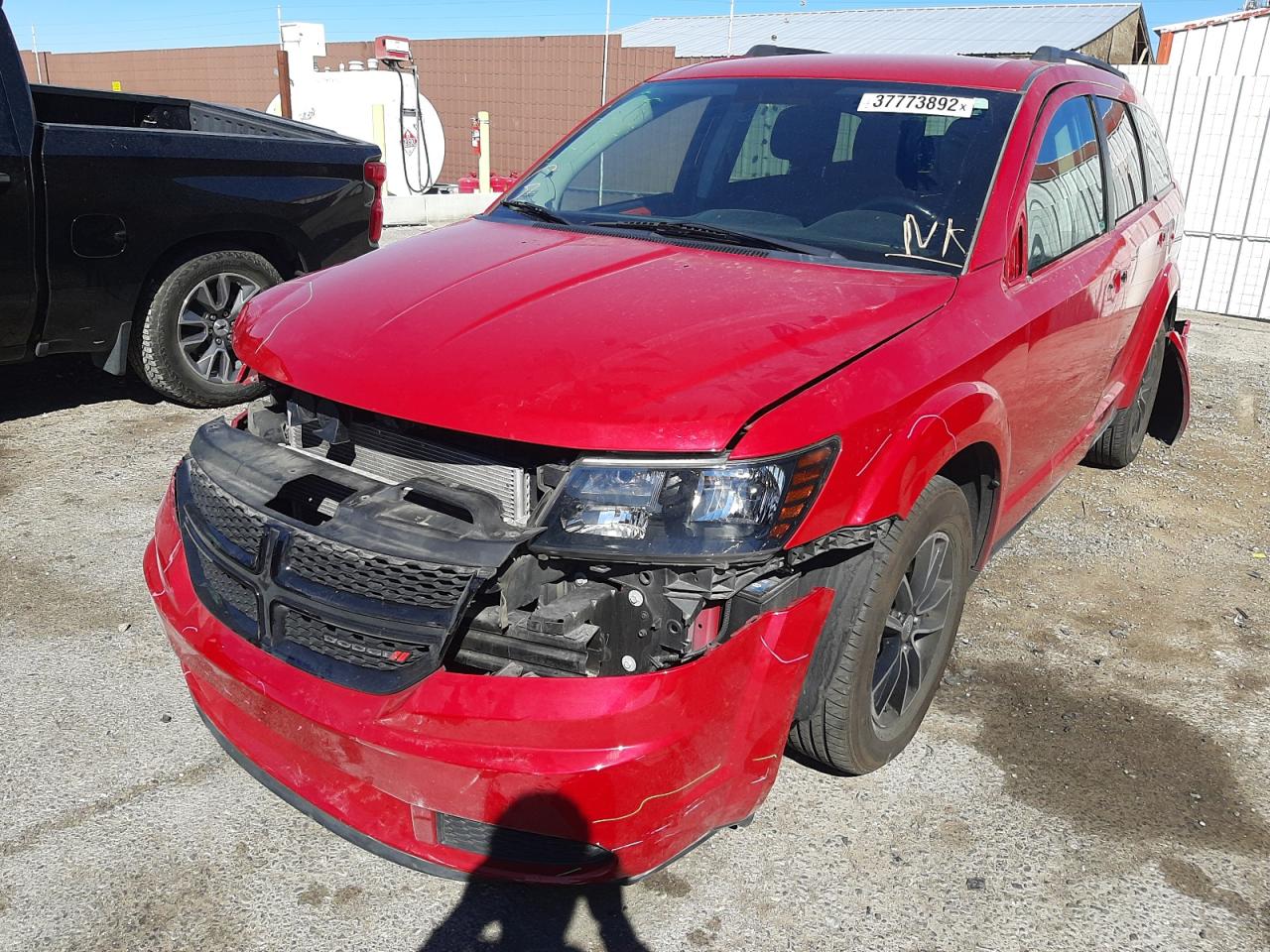 Photo 2 from auction – 2017 DODGE JOURNEY SE with VIN 3C4PDCAB8HT707446