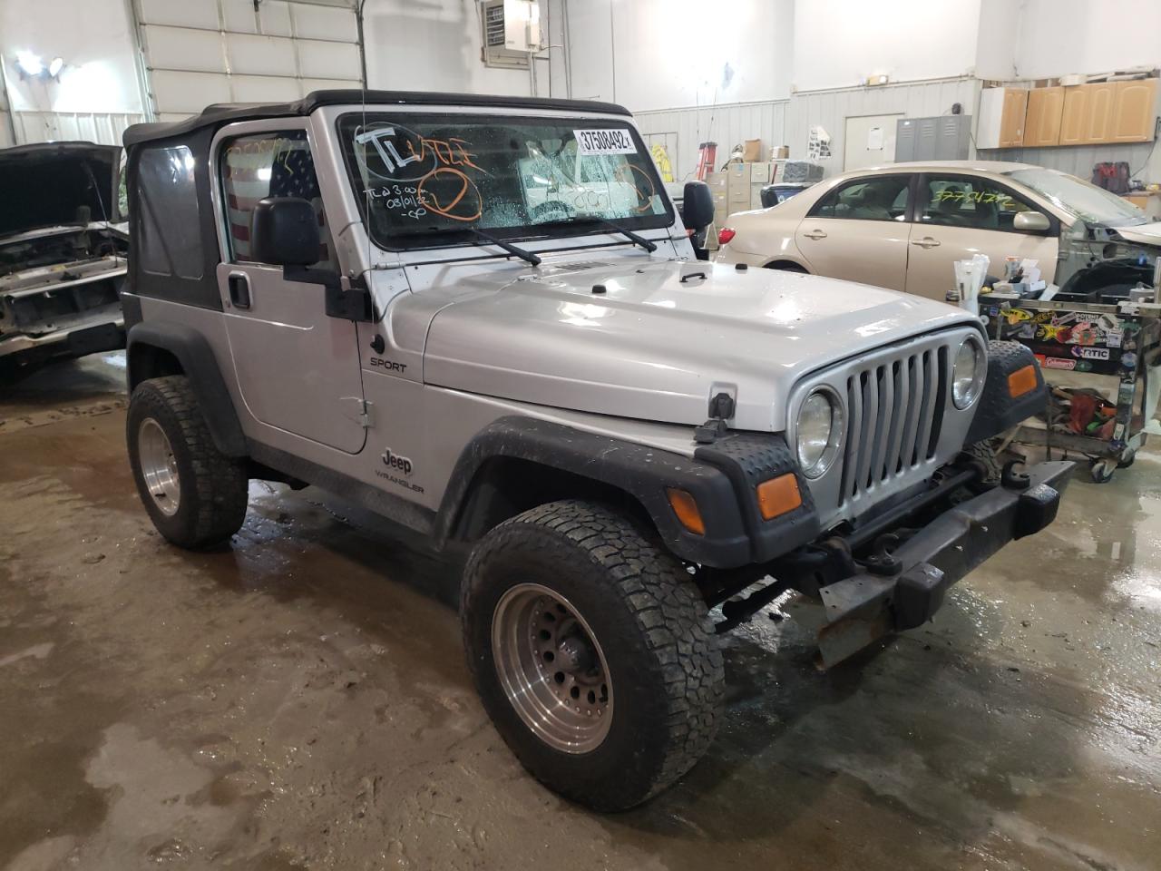 JEEP WRANGLER / 2006 with VIN 1J4FA49S26P710160 - Photo from auction