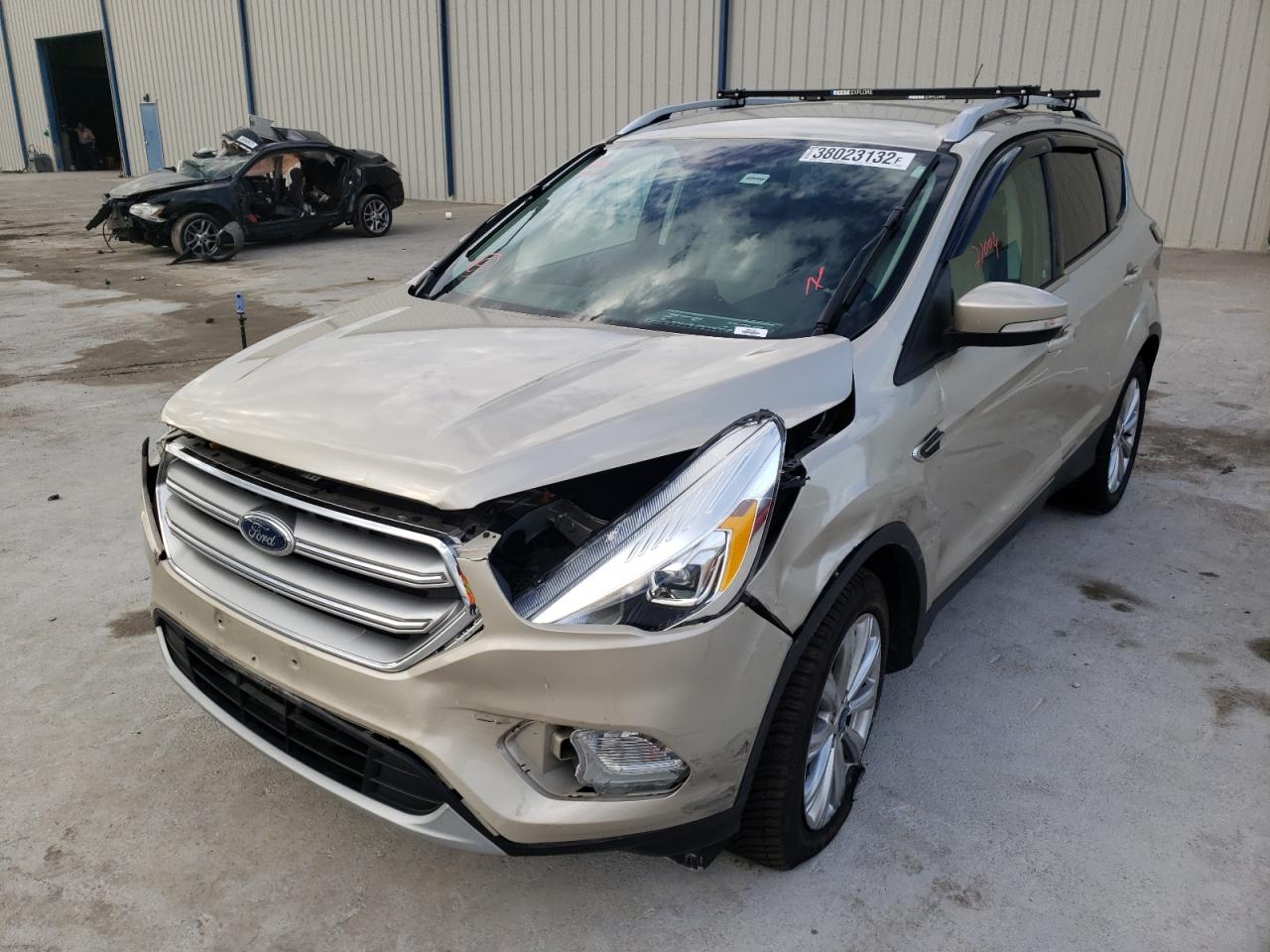 Photo 2 from auction – 2017 FORD ESCAPE TIT with VIN 1FMCU0J92HUD84457