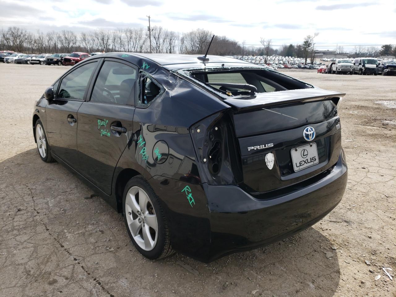 Photo 3 from auction – 2010 TOYOTA PRIUS with VIN JTDKN3DUXA1089886