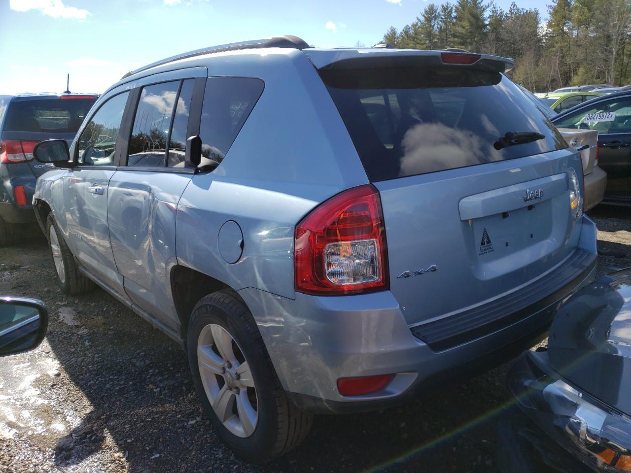 Photo 3 from auction – 2013 JEEP COMPASS LA with VIN 1C4NJDEB0DD222573