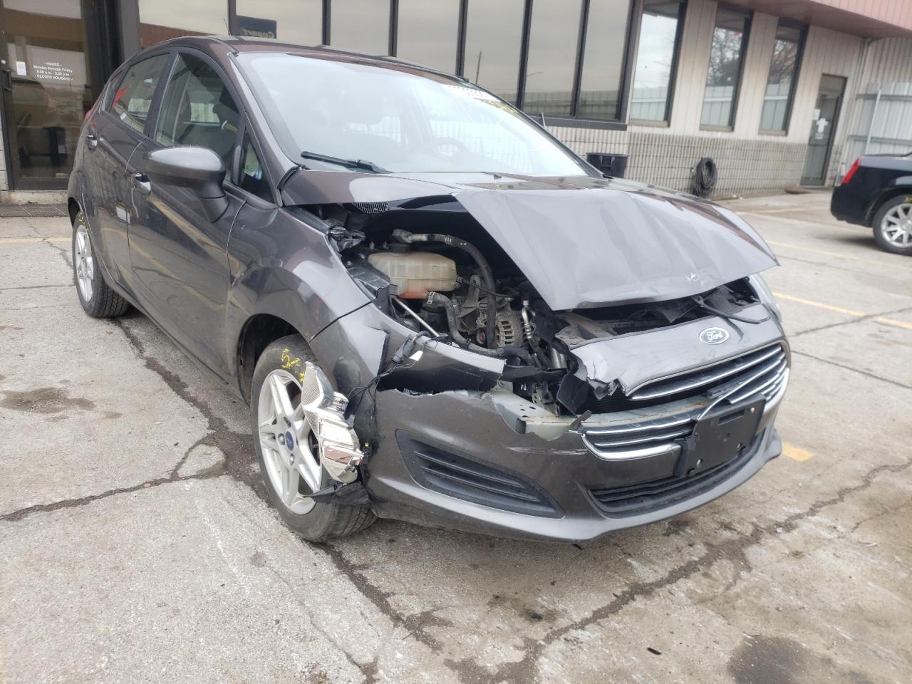 FORD FIESTA SE 2017 with VIN 3FADP4EJ2HM110584 - Photo from auction