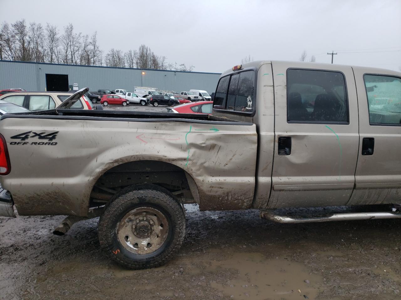 Photo 9 from auction – 2002 FORD F250 SUPER with VIN 1FTNW21F72EB14487