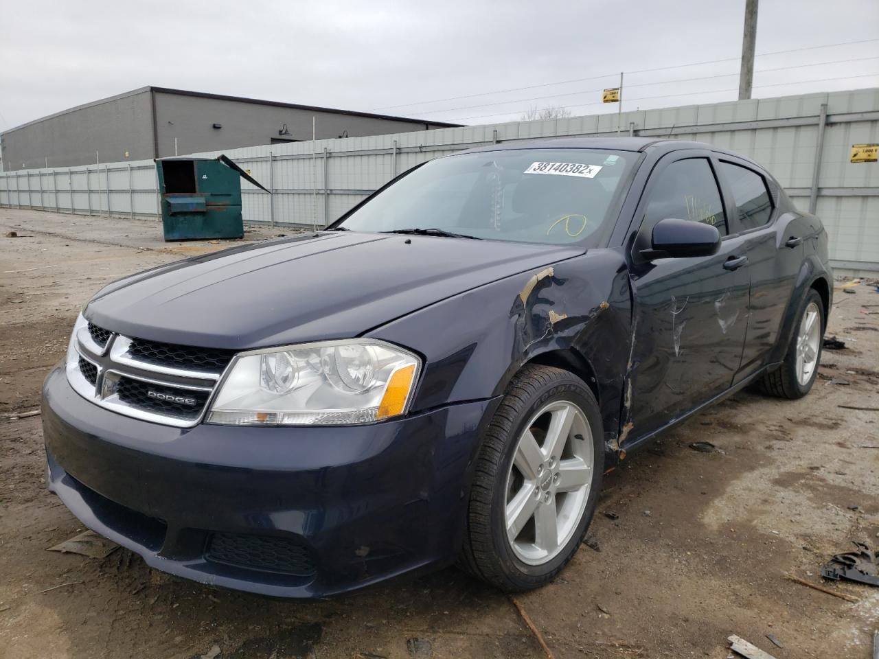 Photo 2 from auction – 2011 DODGE AVENGER MA with VIN 1B3BD1FB8BN560836