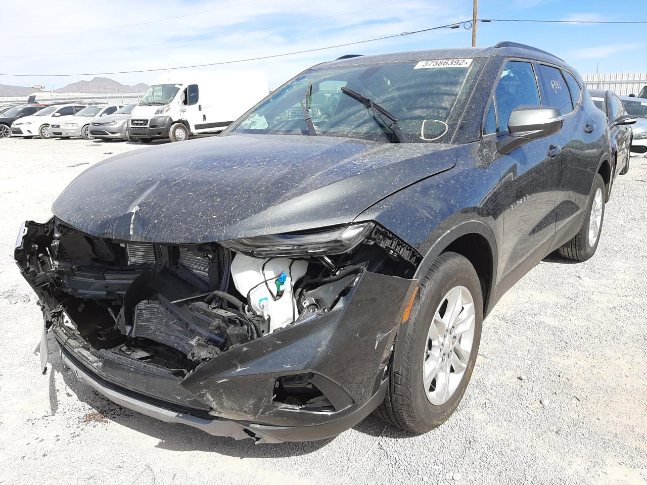 Photo 2 from auction – 2020 CHEVROLET BLAZER 2LT with VIN 3GNKBCRS4LS614918