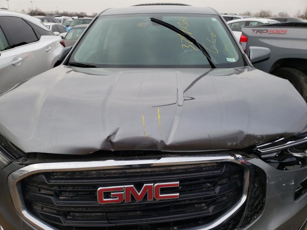 Photo 7 from auction – 2018 GMC TERRAIN SL with VIN 3GKALMEV0JL249253