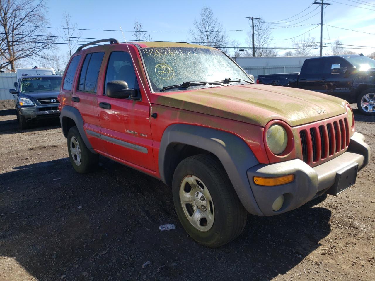 Photo 1 from auction – 2002 JEEP LIBERTY with VIN 1J4GL48K12W128826