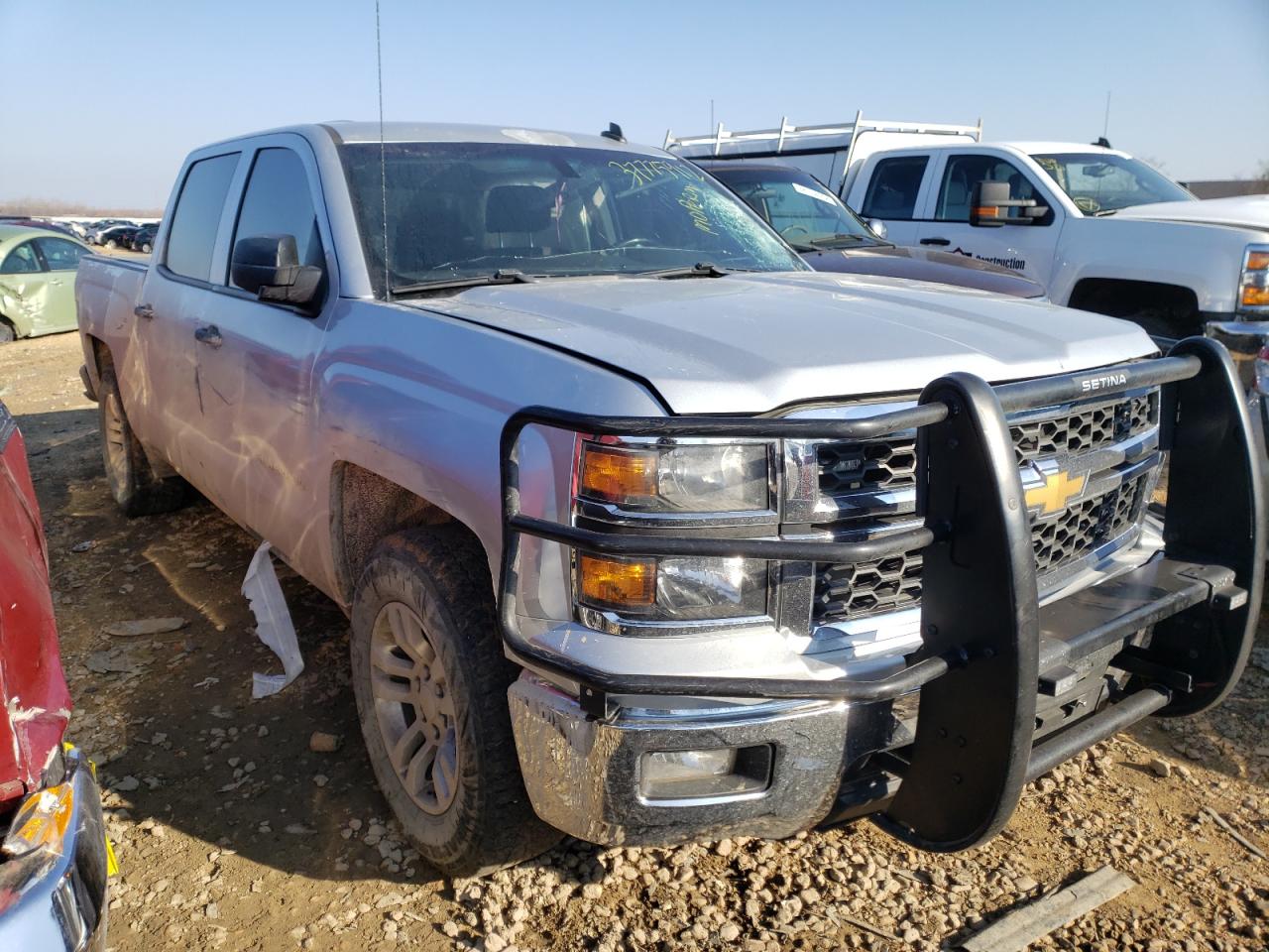 CHEVROLET SILVERADO 2014 with VIN 3GCUKREC8EG156258 - Photo from auction