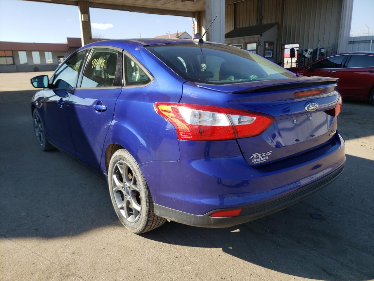 Photo 3 from auction – 2013 FORD FOCUS SE with VIN 1FADP3F24DL209226