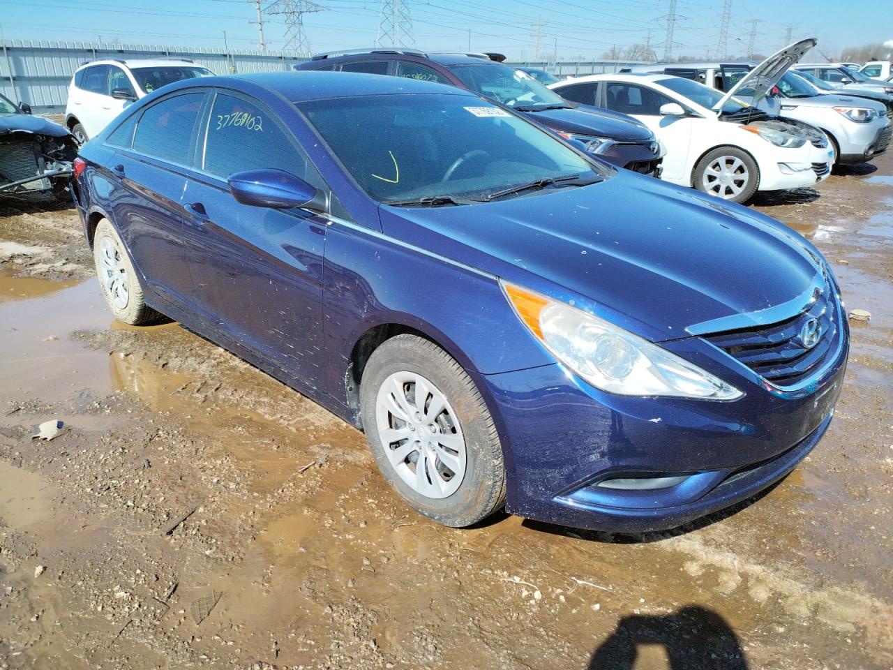 HYUNDAI SONATA GLS 2012 with VIN 5NPEB4AC4CH494239 - Photo from auction