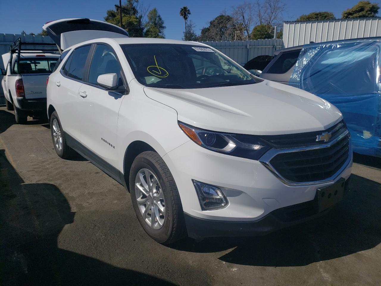 Photo 1 from auction – 2021 CHEVROLET EQUINOX LT with VIN 3GNAXKEV3MS176563