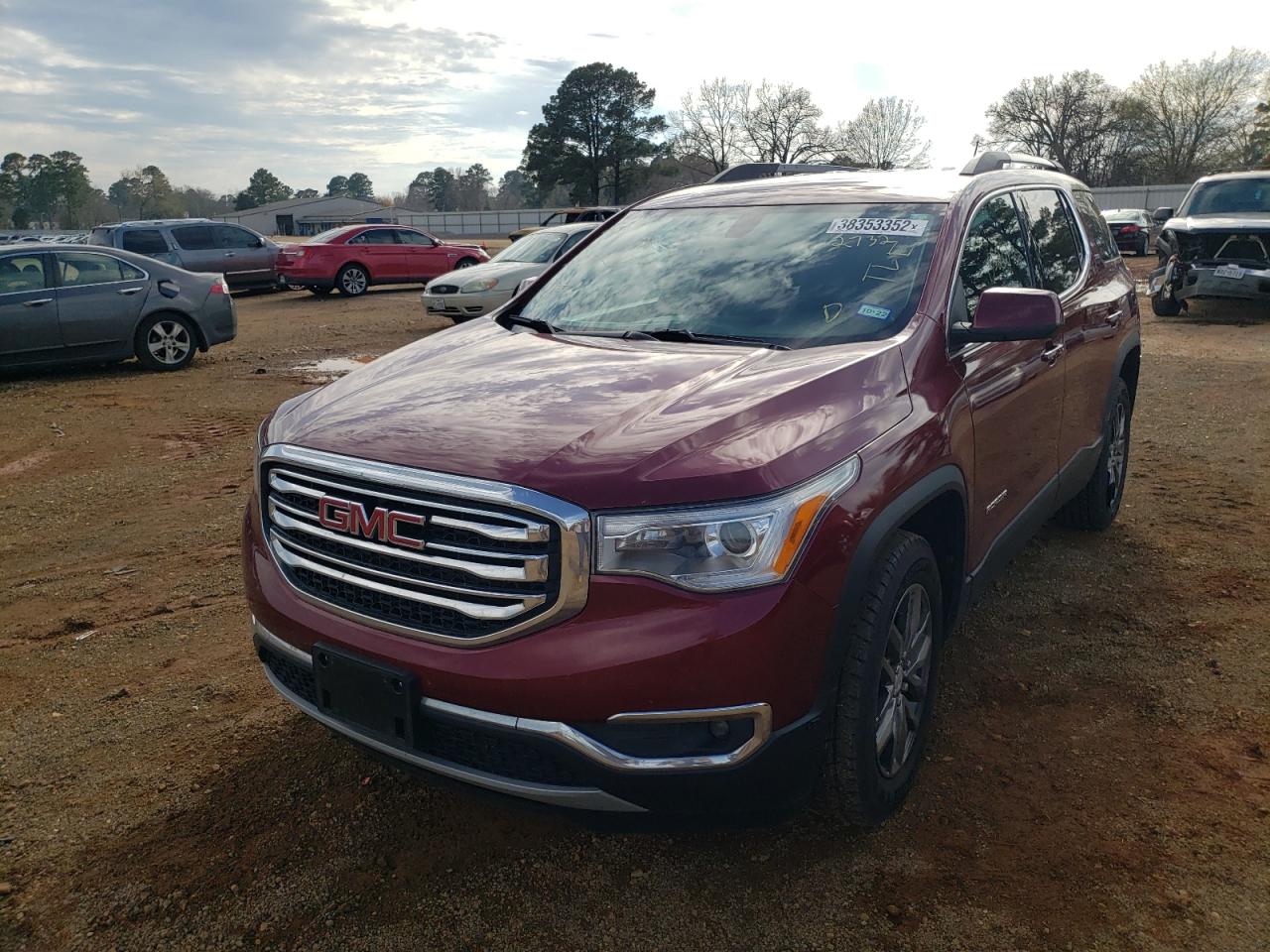 Photo 2 from auction – 2017 GMC ACADIA SLT with VIN 1GKKNMLS1HZ232732