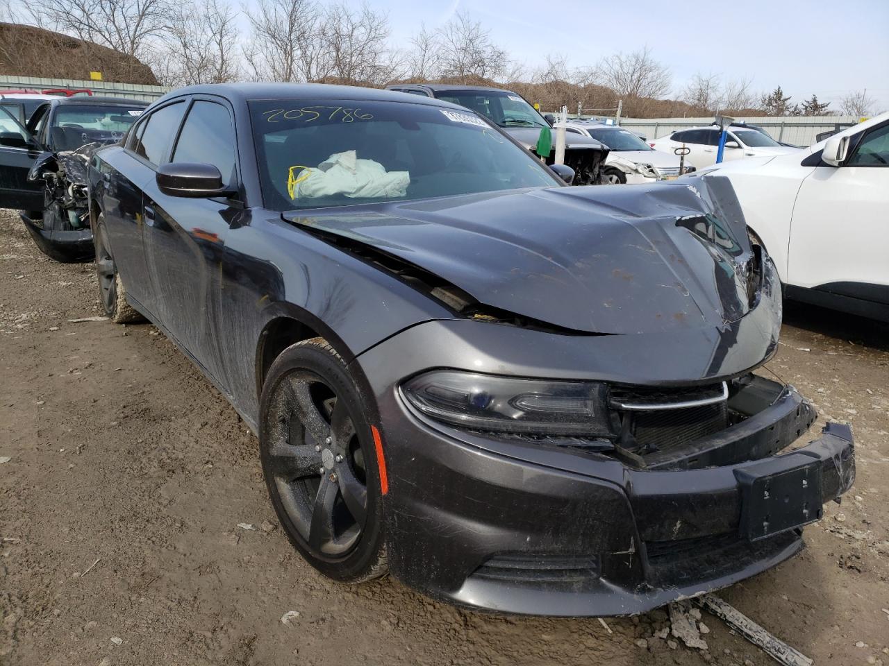 DODGE CHARGER SE 2016 with VIN 2C3CDXBG4GH205786 - Photo from auction