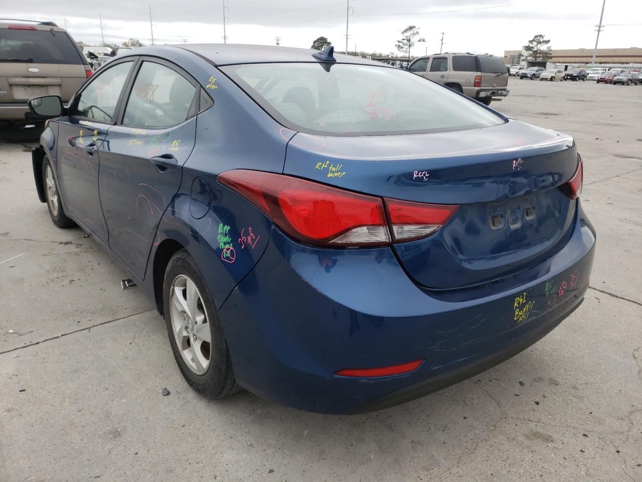 Photo 3 from auction – 2014 HYUNDAI ELANTRA SE with VIN KMHDH4AEXEU038259