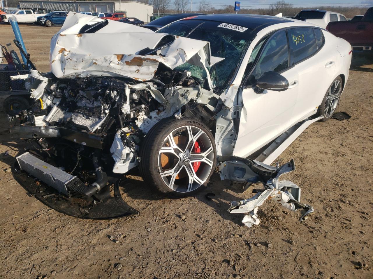 Photo 2 from auction – 2021 KIA STINGER GT with VIN KNAE55LC6M6091530