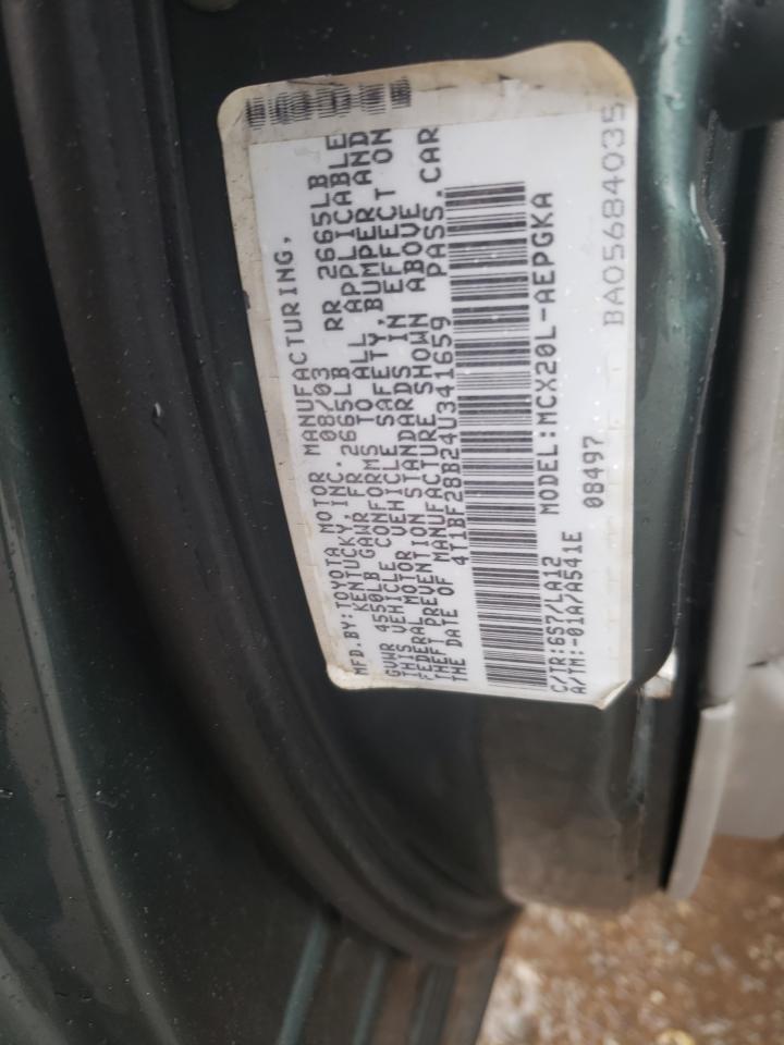 Photo 10 from auction – 2004 TOYOTA AVALON XL with VIN 4T1BF28B24U341659