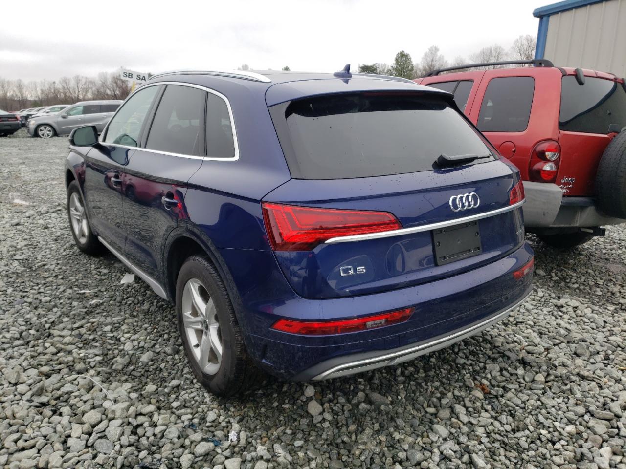 Photo 3 from auction – 2021 AUDI Q5 PREMIUM with VIN WA1AAAFY4M2086972
