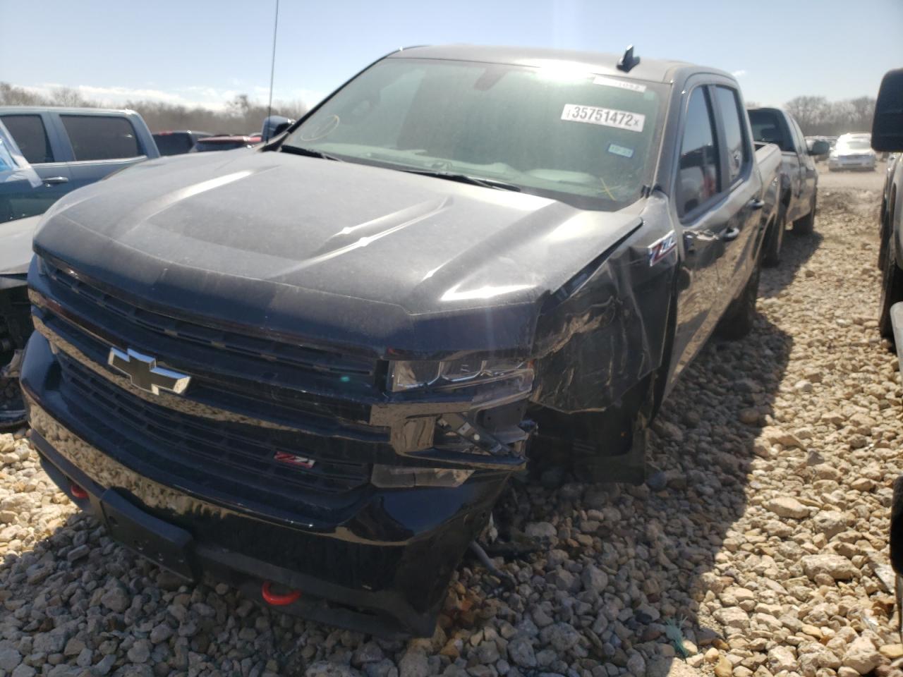 Photo 2 from auction – 2021 CHEVROLET SILVERADO with VIN 1GCPYFED3MZ433478