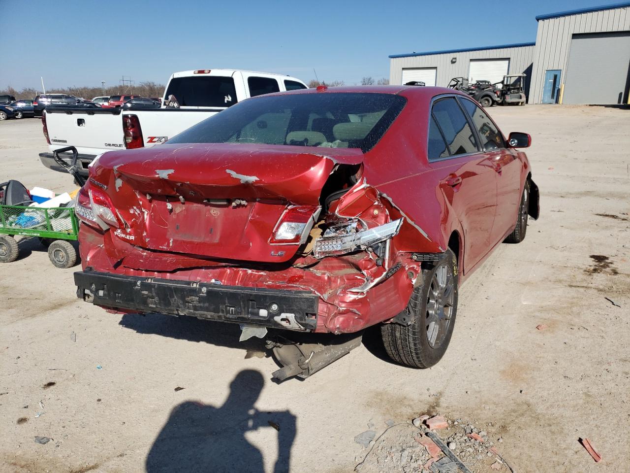Photo 4 from auction – 2010 TOYOTA CAMRY BASE with VIN 4T4BF3EK2AR004033