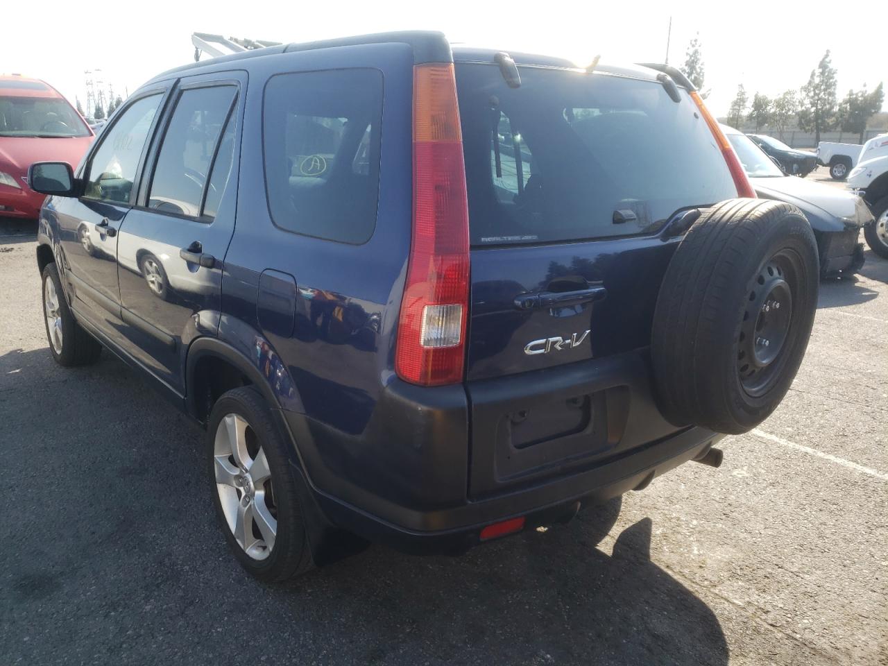 Photo 3 from auction – 2003 HONDA CR-V EX with VIN JHLRD78803C027834