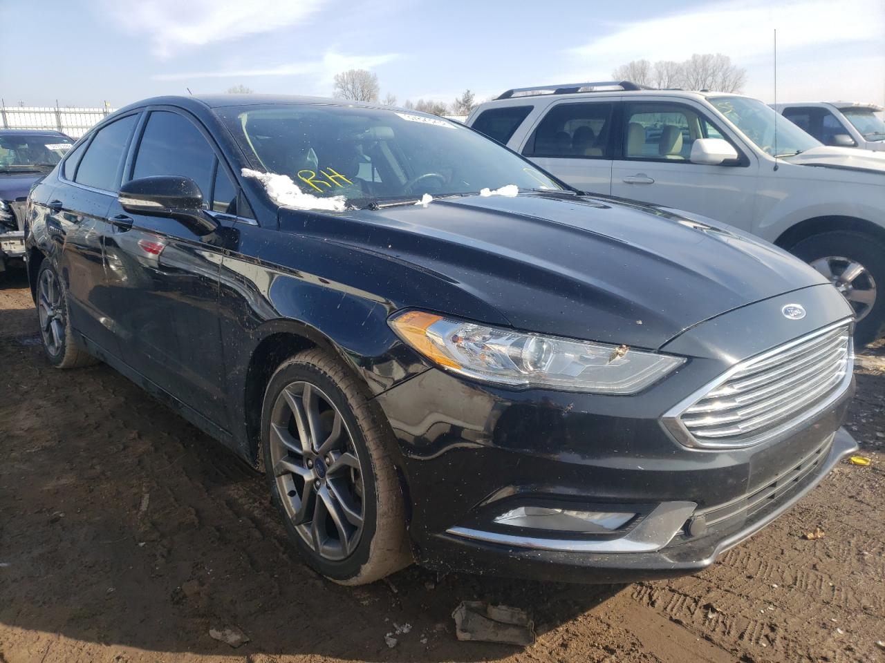 Photo 1 from auction – 2017 FORD FUSION SE with VIN 3FA6P0T93HR331155