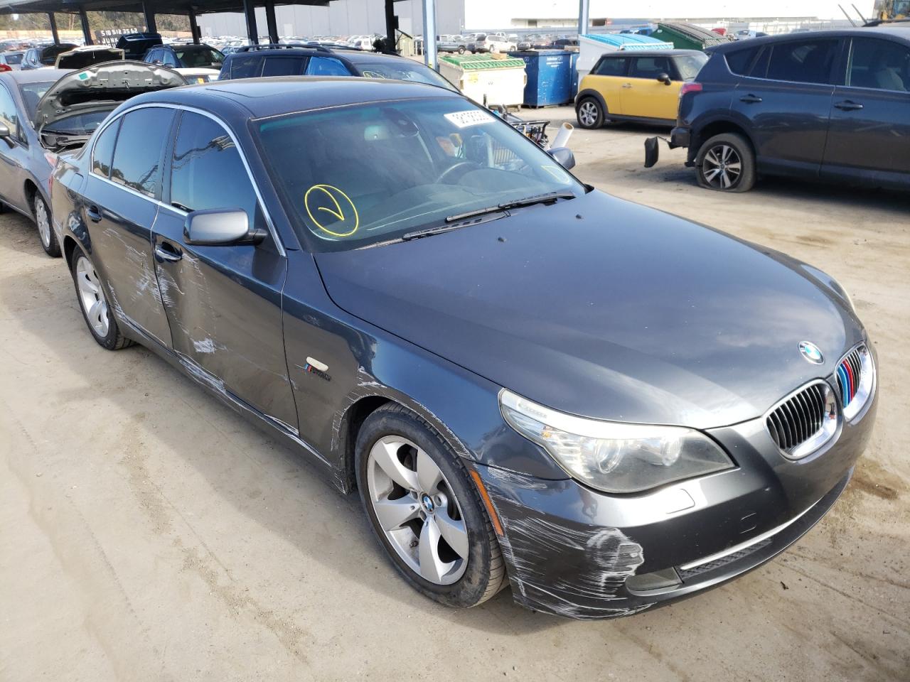 BMW 528 I 2008 with VIN WBANU53568C115014 - Photo from auction