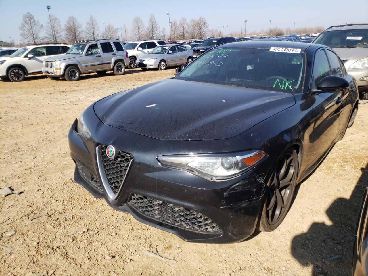 Photo 2 from auction – 2017 ALFA ROMEO GIULIA TI with VIN ZARFAECN3H7555836