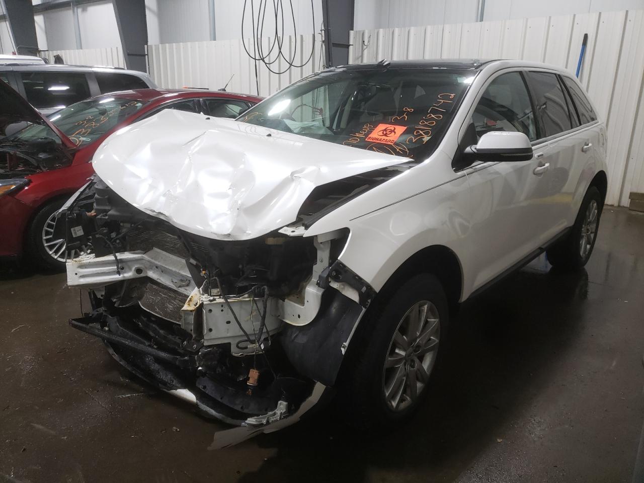 Photo 2 from auction – 2012 FORD EDGE LIMIT with VIN 2FMDK3KC5CBA35894