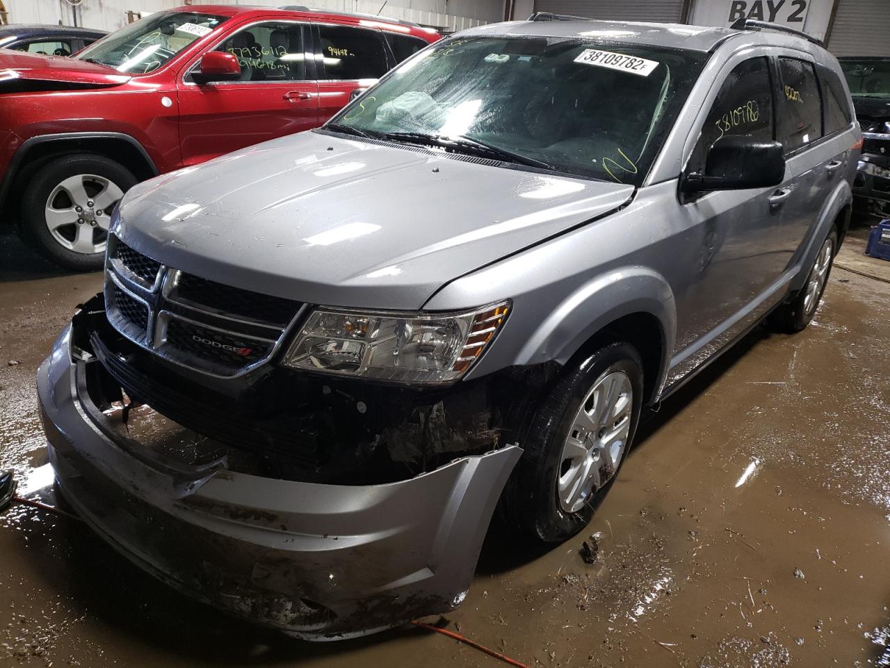 Photo 2 from auction – 2018 DODGE JOURNEY SE with VIN 3C4PDCAB8JT294711