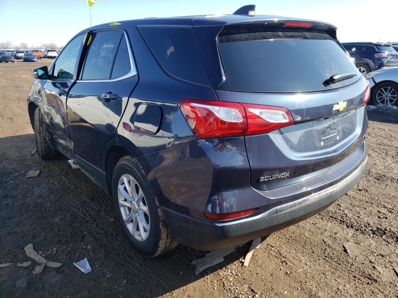 Photo 3 from auction – 2018 CHEVROLET EQUINOX LT with VIN 3GNAXJEV2JL380402