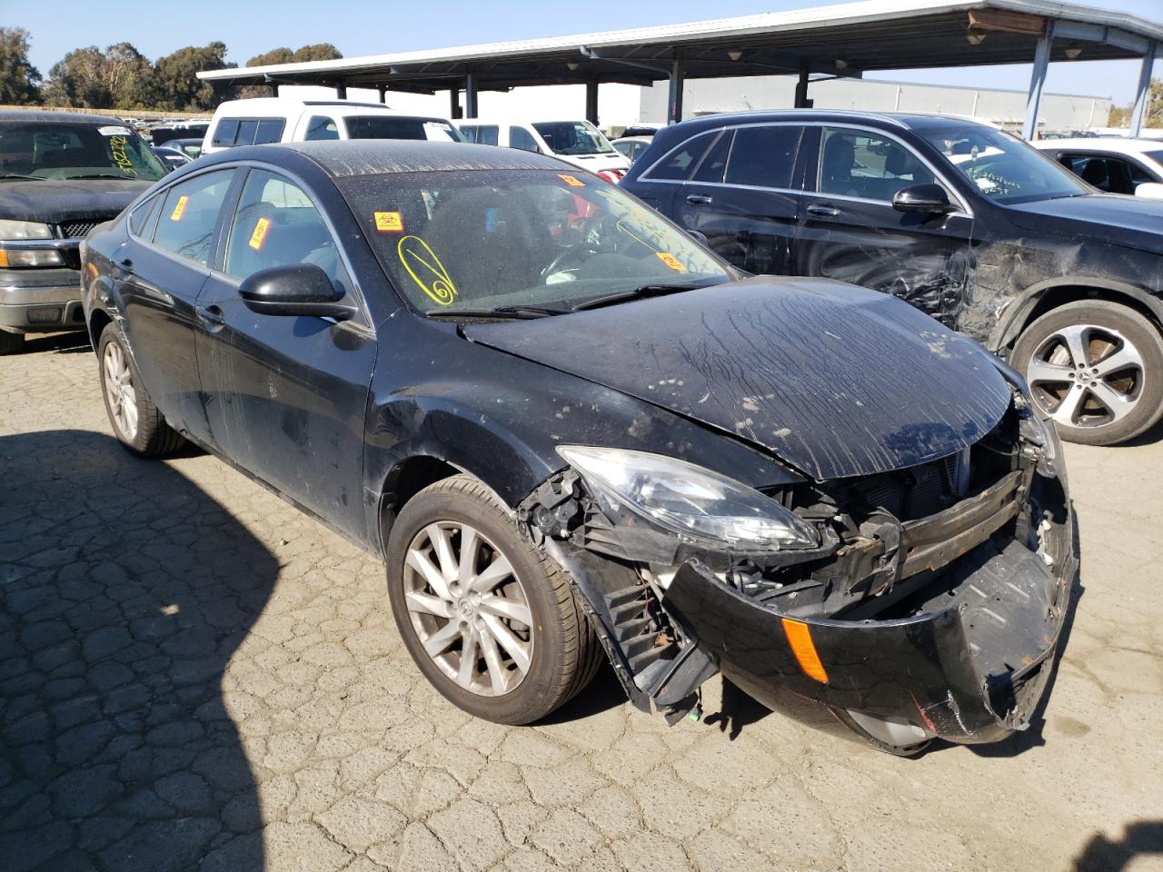 MAZDA 6 I 2012 with VIN 1YVHZ8DH5C5M40336 - Photo from auction