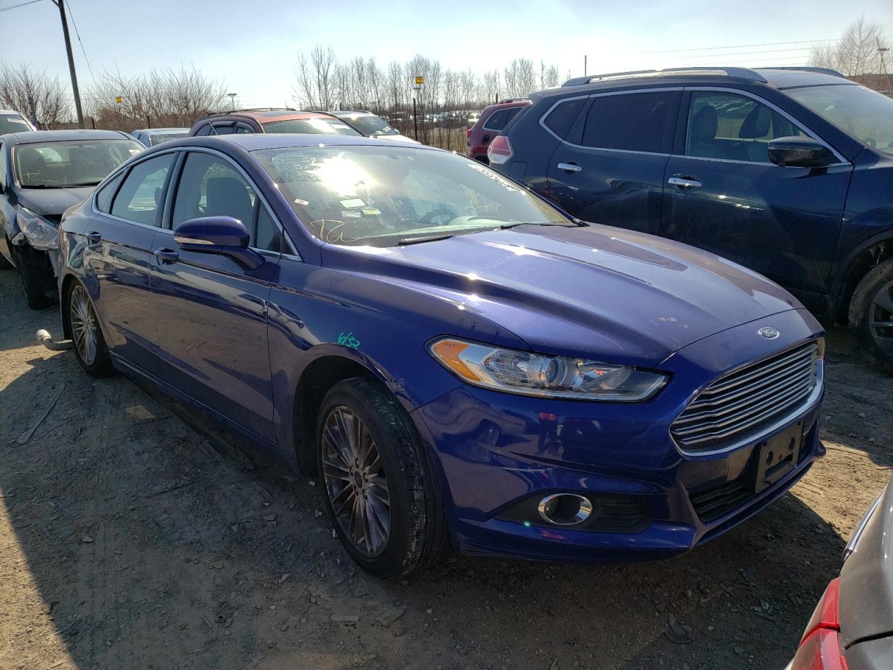 FORD FUSION SE 2016 with VIN 3FA6P0HD5GR255711 - Photo from auction