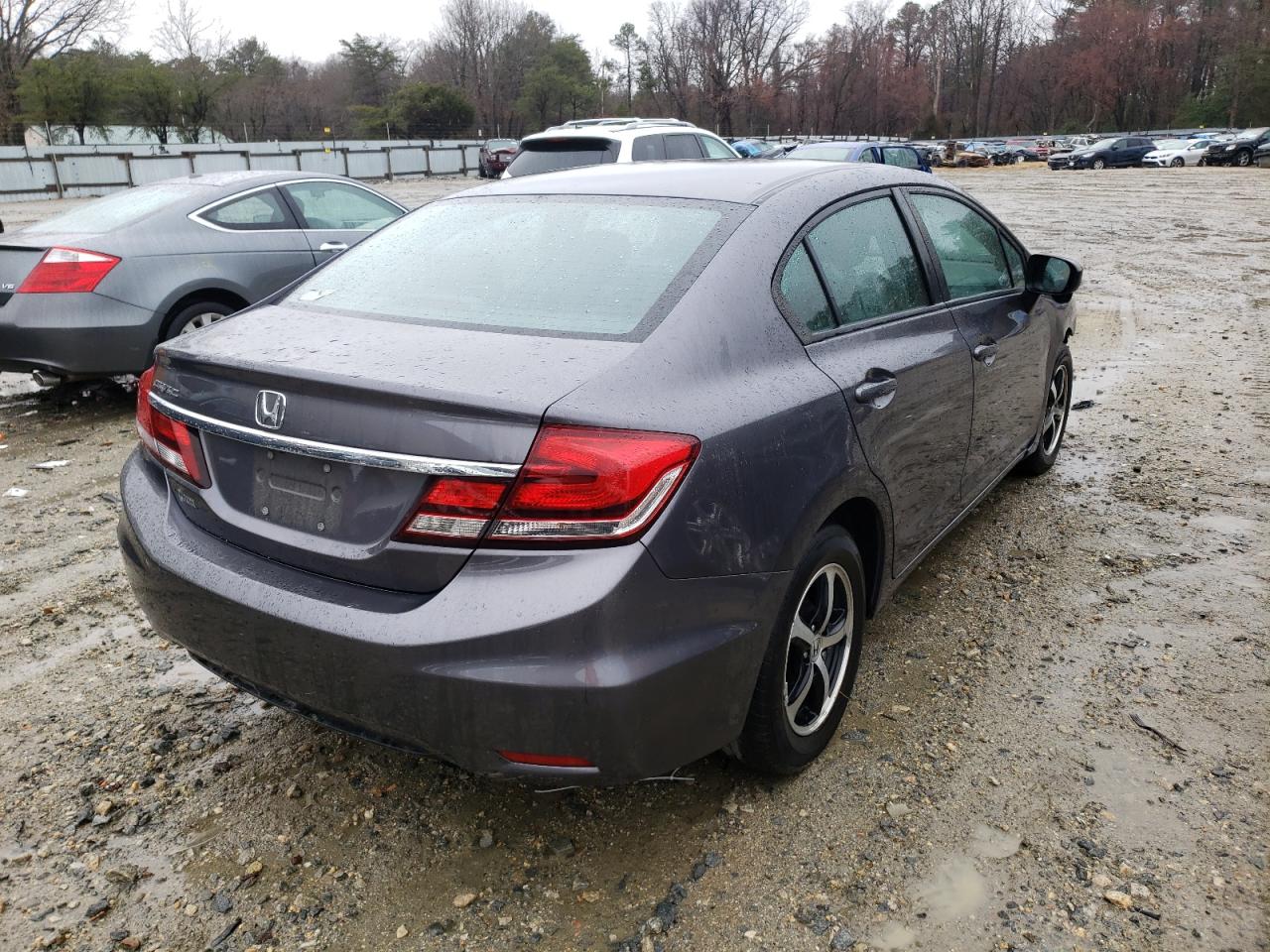Photo 4 from auction – 2015 HONDA CIVIC SE with VIN 19XFB2F70FE707426