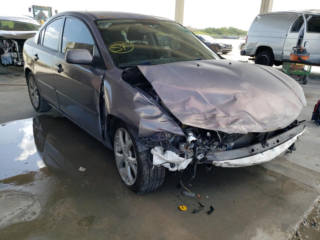 MAZDA 3 I 2009 with VIN JM1BK32FX91187681 - Photo from auction