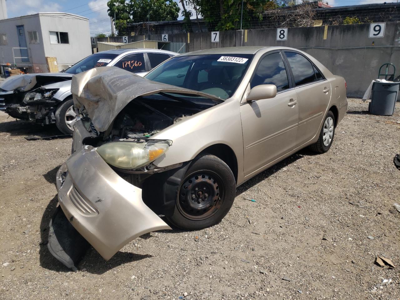 Photo 2 from auction – 2005 TOYOTA CAMRY LE with VIN 4T1BE32K55U042525