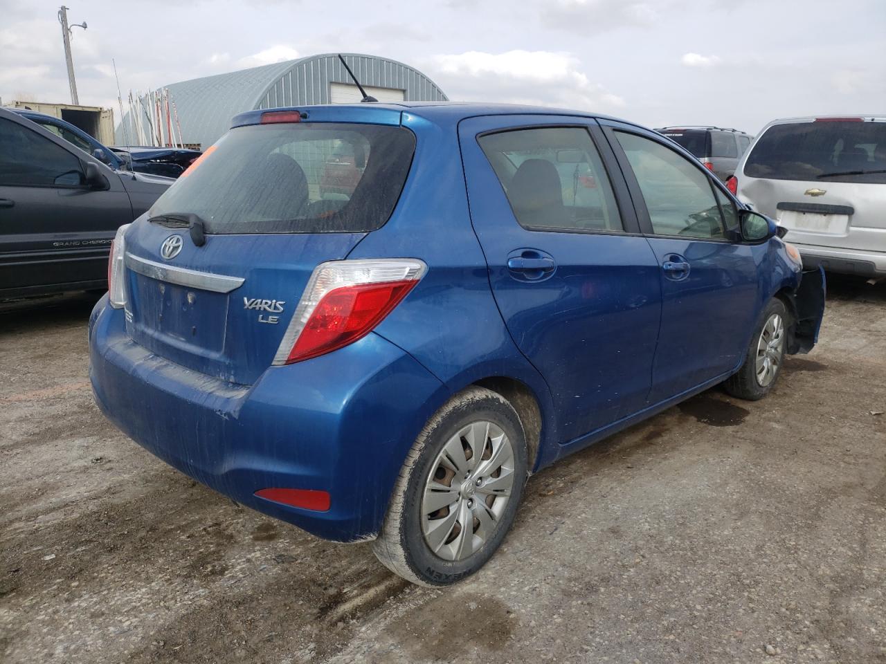 Photo 4 from auction – 2013 TOYOTA YARIS with VIN JTDKTUD39DD542935