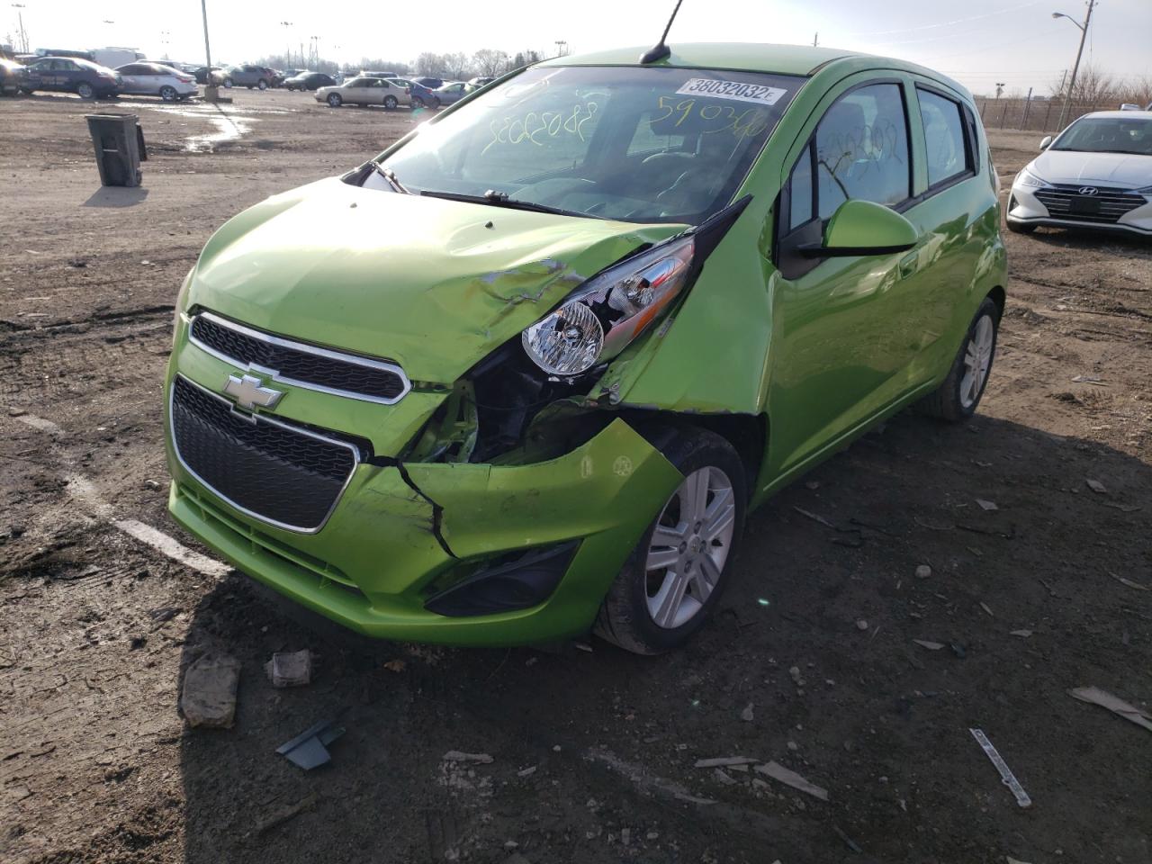 Photo 2 from auction – 2014 CHEVROLET SPARK LS with VIN KL8CA6S99EC590366