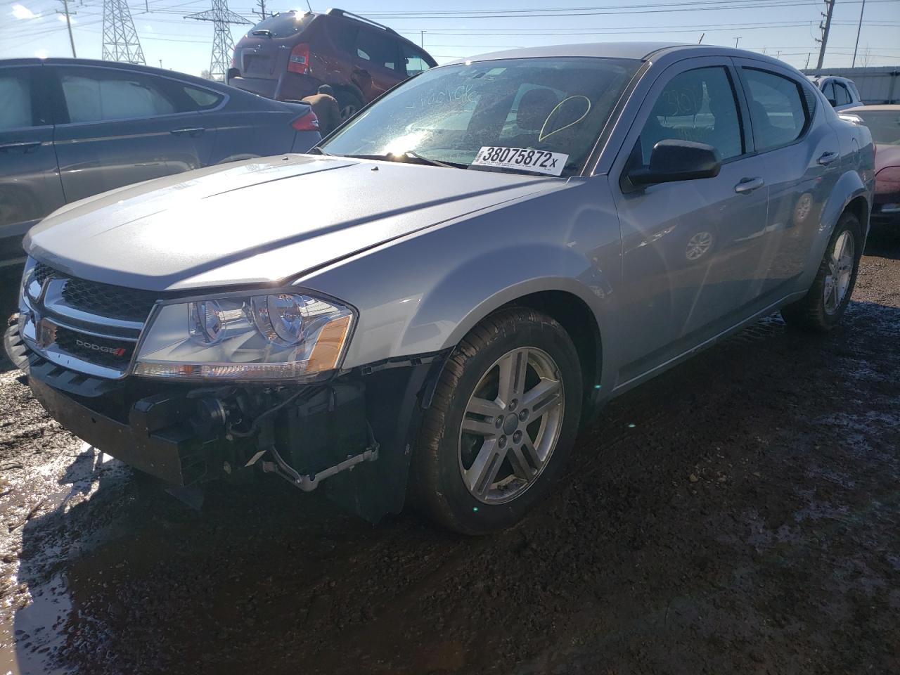 Photo 2 from auction – 2014 DODGE AVENGER SE with VIN 1C3CDZAGXEN182547
