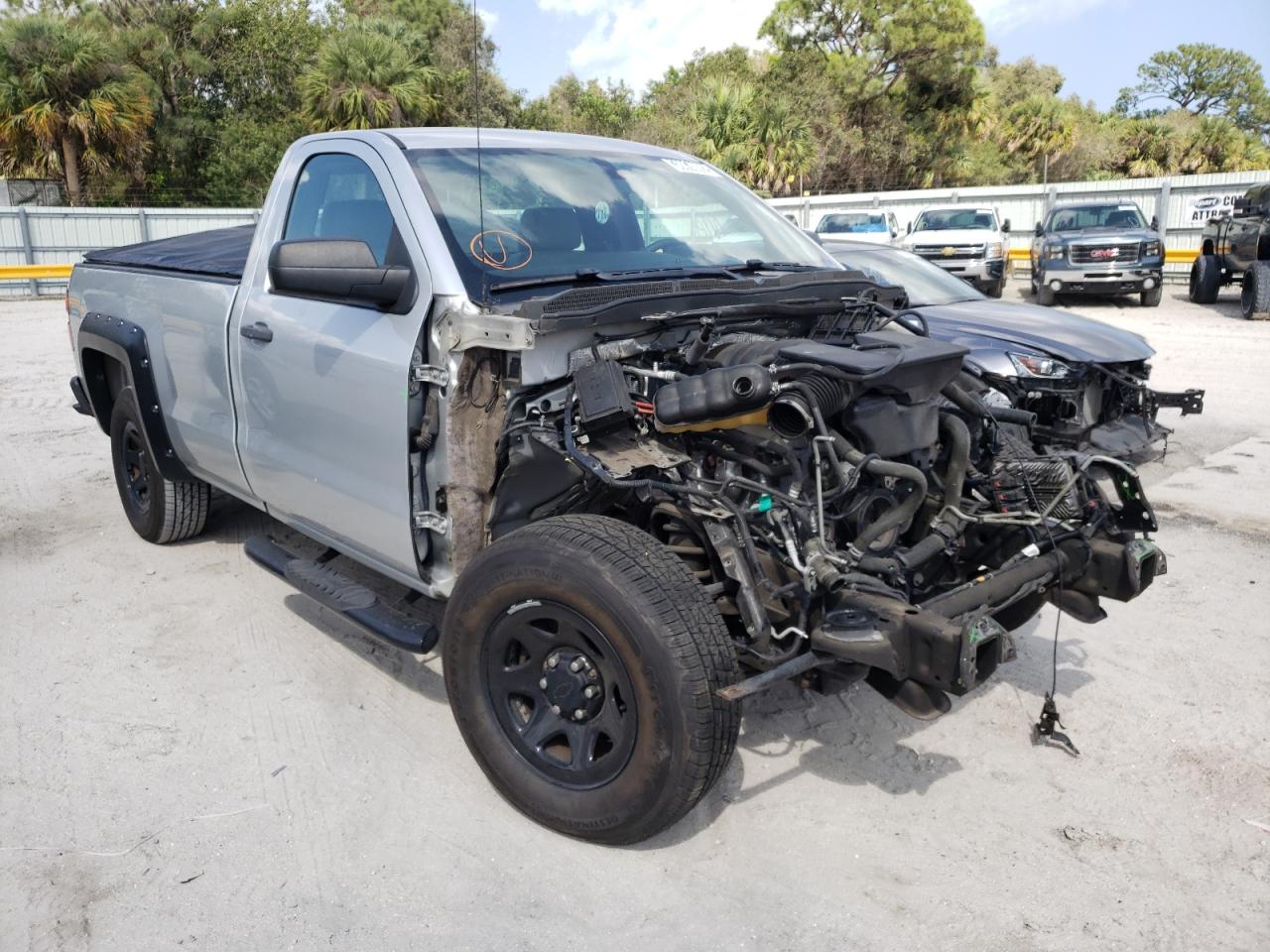 CHEVROLET SILVERADO 2015 with VIN 1GCNCPEH4FZ259096 - Photo from auction