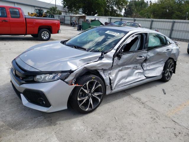 Photo 2 from auction – 2018 HONDA CIVIC SI with VIN 2HGFC1E57JH703685
