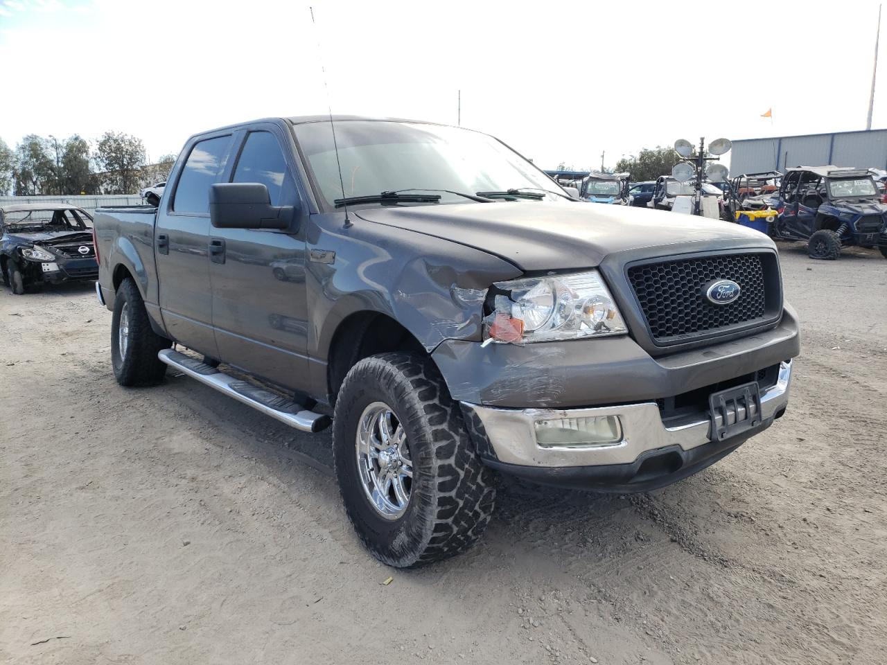 FORD F150 SUPER 2004 with VIN 1FTPW12574KC41768 - Photo from auction