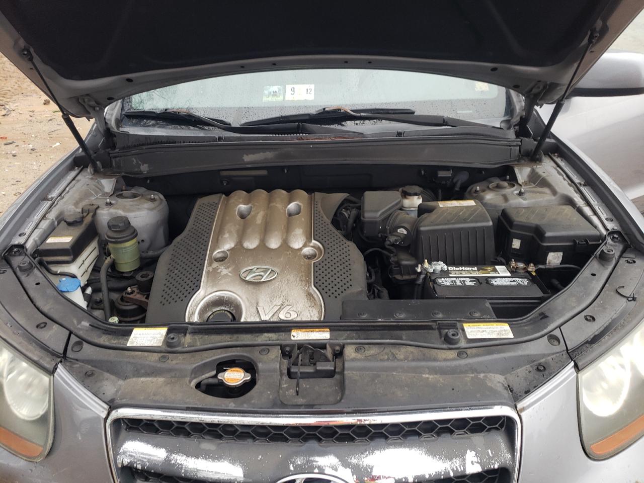 Photo 7 from auction – 2007 HYUNDAI SANTA FE G with VIN 5NMSG13D17H065698