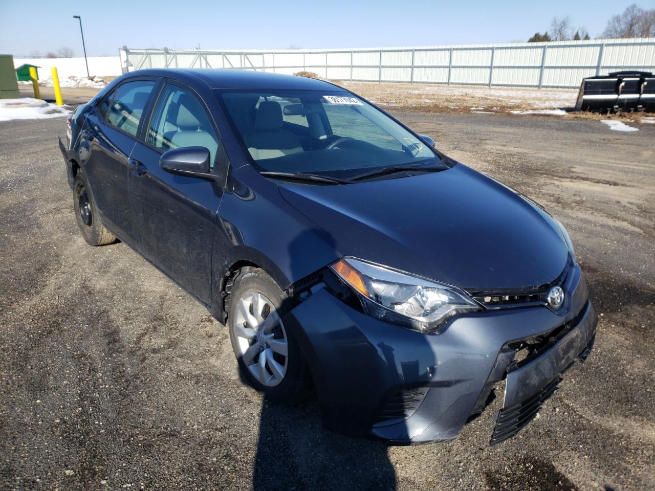 TOYOTA COROLLA L 2016 with VIN 2T1BURHE7GC602332 - Photo from auction