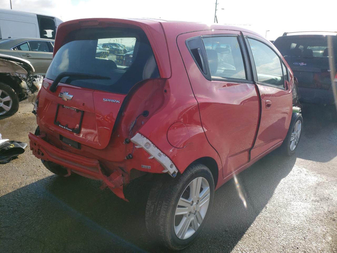Photo 4 from auction – 2014 CHEVROLET SPARK 1LT with VIN KL8CD6S93EC462339