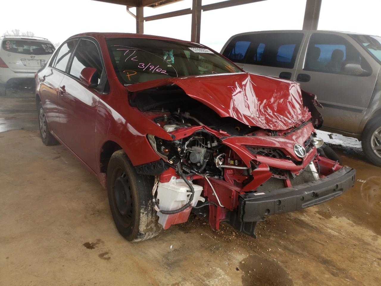 TOYOTA COROLLA 2011 with VIN JTDBU4EE3B9156833 - Photo from auction