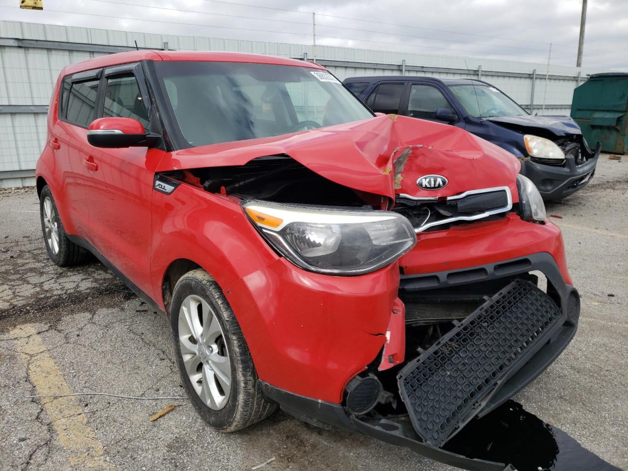 KIA SOUL + 2014 with VIN KNDJP3A59E7725378 - Photo from auction