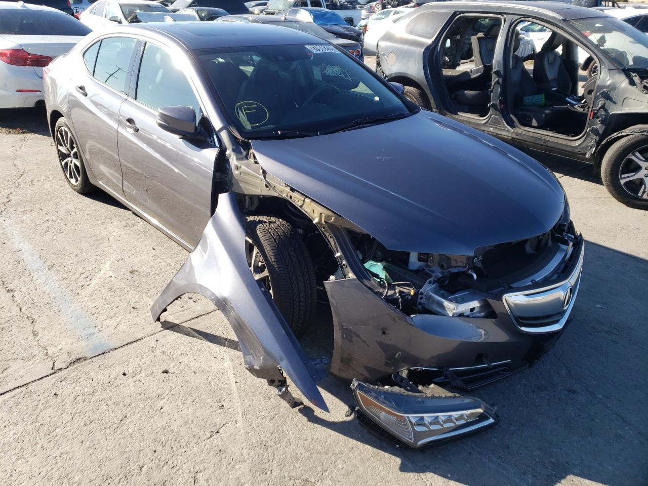 ACURA TLX TECH 2017 with VIN 19UUB2F51HA005354 - Photo from auction