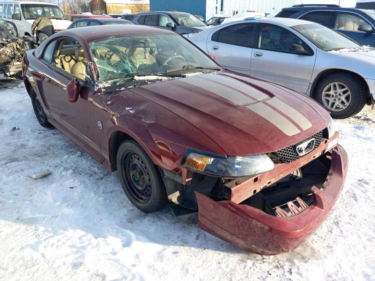 FORD MUSTANG 2004 with VIN 1FAFP40494F121649 - Photo from auction